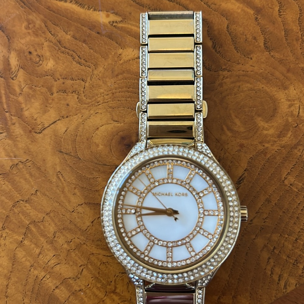 Michael Kors Crystal Face Watch